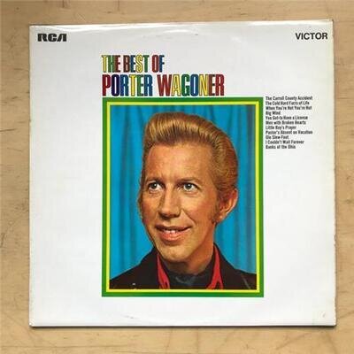 PORTER WAGONER BEST OF LP 1970 - NICE COPY UK