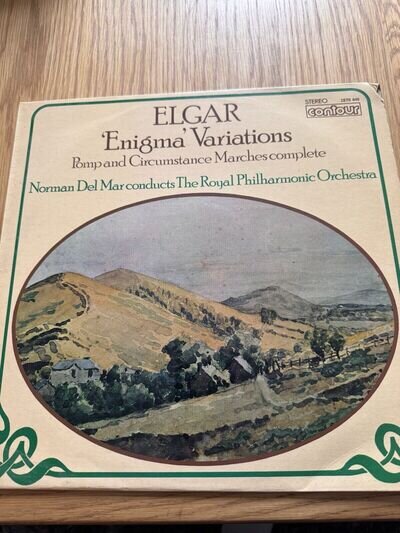 2870 440 - ELGAR - Enigma Variations DE MAR Royal Philharmonic O - Ex LP Record