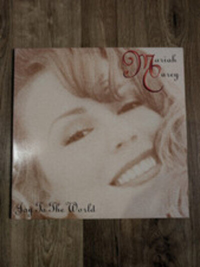 Mariah Carey - Joy to the World - 12" Vinyl, US Import, Red Translucent, 1994