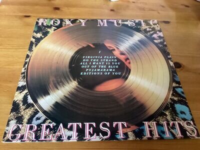 Roxy Music-Greatest Hits. Polydor Records 1977 A3/B3 First Edition