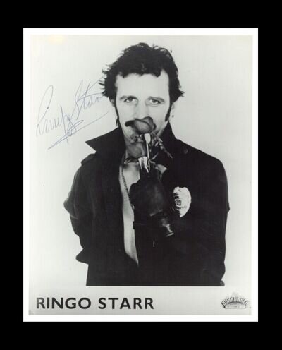 The Beatles Ringo Starr Signed Promotional Photograph Autograph Roger Epperson