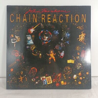 John Farnham Chain Reaction Gatefold LP Album Vinyl Record PL74768 A1/B1 Pop 90s