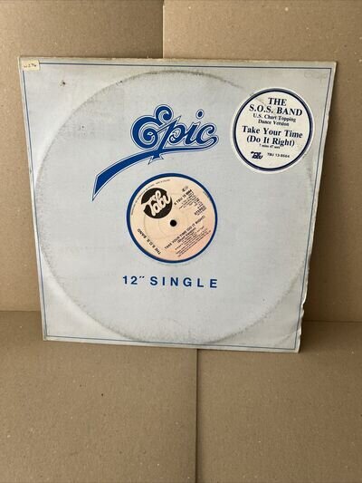 THE S.O.S. BAND TAKE YOUR TIME (DO IT RIGHT) 12'' VINYL TABU STBU13-8564 KRT16