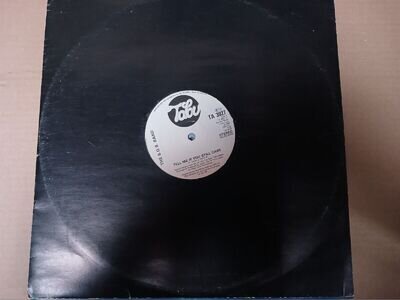 THE S.O.S BAND TELL ME IF YOU STILL CARE 12 INCH VINYL SINGLE VG+ PLAY TESTED