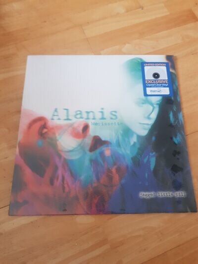 RARE Alanis Morissette Jagged Little Pill SEALED UNOPENED CLEAR VINYL