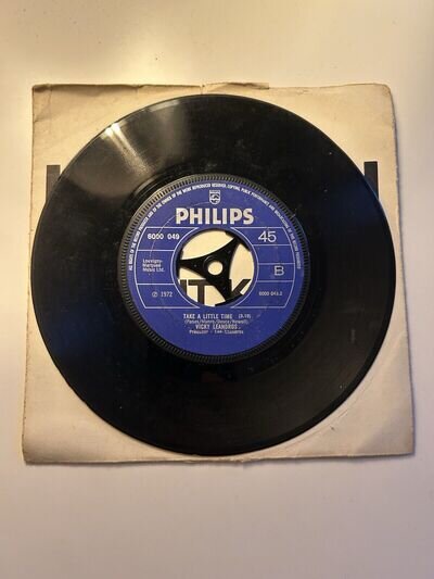 Vicky Leandros - Take a Little Time/Come What May 7" Inch Single