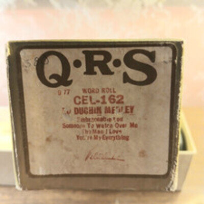 VINTAGE QRS Word Roll Cel-162 DUCHIN MEDLEY Celebrity Piano Roll 1977