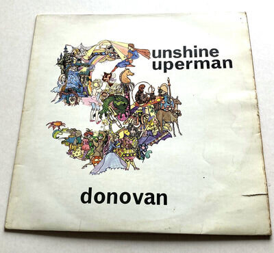 DONOVAN 'SUNSHINE SUPERMAN' 1967 MONO LP G/VG-