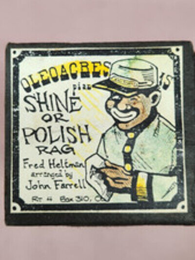 Shine Or Polish Rag Oleoacres Player Piano Roll