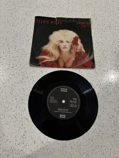 stevie nicks rooms on fire 7 inch vinyl