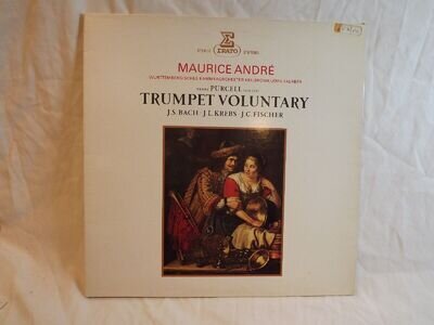 Maurice André - Trumpet Voluntary .Vinyl LP. Erato – STU 71383. French release