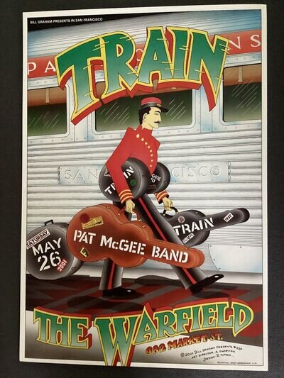 ORIGINAL TRAIN THE WARFIELD MAY 26th 2001