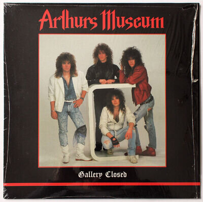 ARTHURS MUSEUM Gallery Closed EP 1988 Vinyl RICHIE KOTZEN Shrinkwrap + Posters