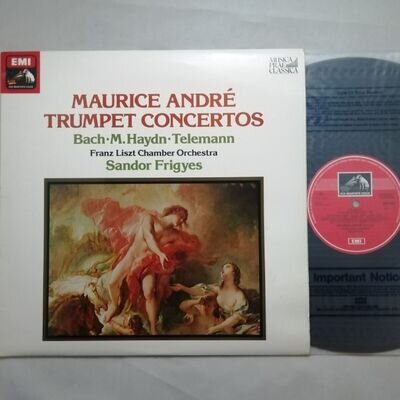 EMI LP ASD 3595 QUADRAPHONIC: Trumpet Concertos / Maurice André