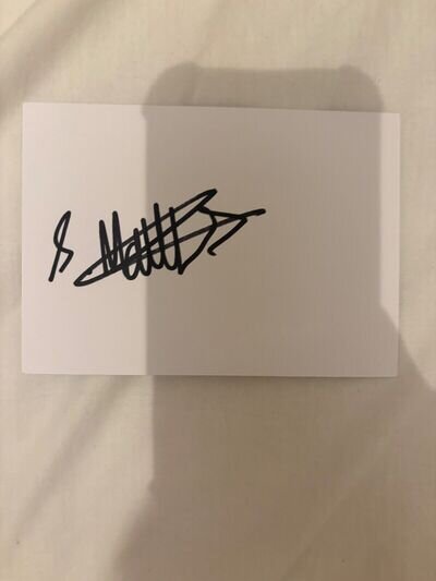 scott matthews autograph