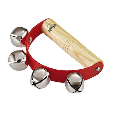 NINO - Percussion Sleigh Bell, Ergonomic grip, True sleigh bell sound