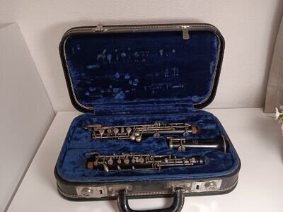 Vintage La Marque Oboe - Grenadilla wood. Serial # 10904. Made In FRANCE.