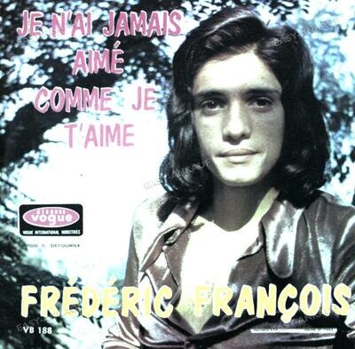 Frédéric François - Je N'ai Jamais Aimé, Comme Je T'aime 7in (VG/VG) .