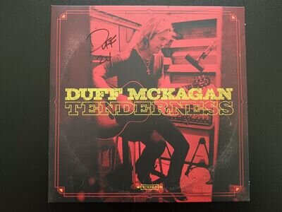 Duff McKagan - Tenderness SIGNED Black Vinyl LP AUTOGRAPHED COVER Guns N Roses