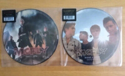 Mcfly Shine A Light/Party Girl Picture Disc's X2 In Excellent Condition