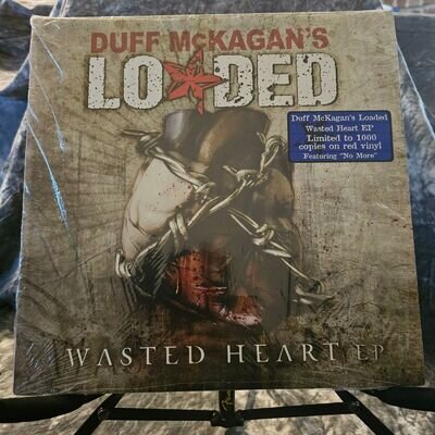 Duff McKagan's Loaded-Wasted Heart EP (Limited Edition- Red Vinyl)