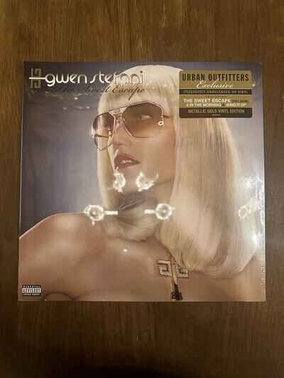 Gwen Stefani - The Sweet Escape Urban Outfitters Exclusive Gold Vinyl Sealed