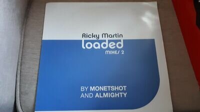 RICKY MARTIN - Loaded - Mixes 2 - 2001 UK promotional-only vinyl 12" Single