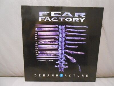 FEAR FACTORY - DEMANUFACTURE - HOLLAND - 1st PRESS - COMPLETE - POSTER