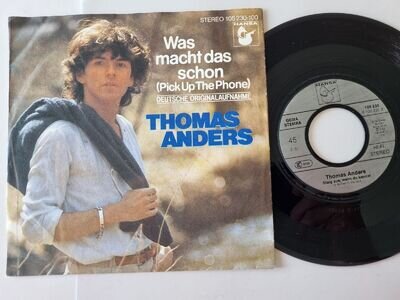 7" Single Thomas Anders/ Modern Talking - Was macht das schon Vinyl Germany