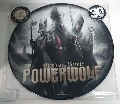 POWERWOLF Blood Of The Saints 12"Picture LP limited to 500 h/n copies!