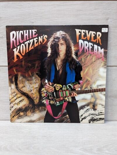 Richie Kotzen's Fever Dream - 12" Vinyl LP Record Album - 1990 - VG+ / EX Con