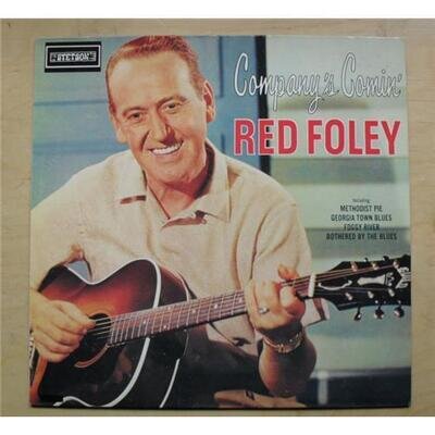 RED FOLEY COMPANY'S COMIN' LP 1980'S ISSUE OF 1961 ALBUM GERMAN