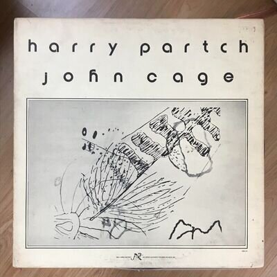 Harry Partch/John Cage - The Music Of John Cage And Harry Partch (LP, Mono) VG+