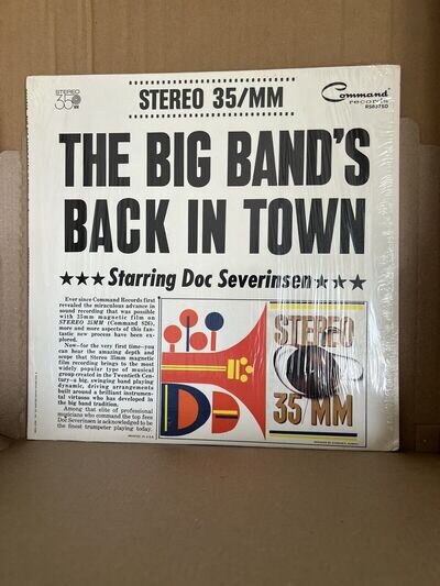 DOC SEVERINSEN ~ THE BIG BAND'S BACK IN TOWN ** 1962 US COMMAND LP KRT18