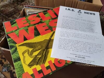 Leslie West – Alligator (Original 1989 Vinyl LP + 1 page Press Kit ) 222