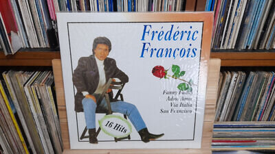 FREDERIC FRANCOIS -Frédéric François 16 HITS KOREA 1992 LP Rare NEW,SEALED