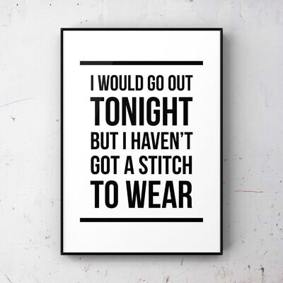 A4 Poster Print Song Lyrics The Smiths