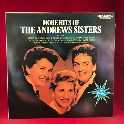 THE ANDREWS SISTERS More Hits Of 1975 UK vinyl LP The Booglie Wooglie Piggy A