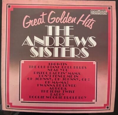 The Andrews Sisters - Great Golden Hits - 12” Vinyl LP Album Record 1972 EX