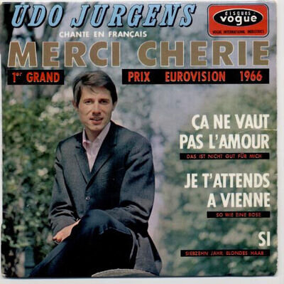 Udo Jürgens - Udo Jurgens Chante En Français (7", EP)