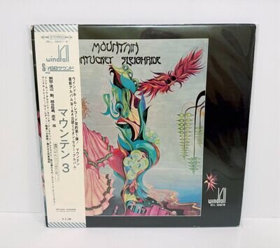 Mountain – Nantucket Sleighride JAPAN LP w/ obi Leslie West