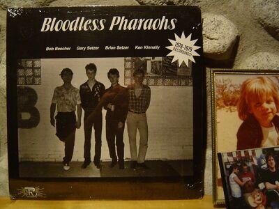 BLOODLESS PHARAOHS 1978-1979 Recordings! LP/New Wave/pre-Stray Cats Brian Setzer