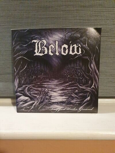 Anguish / Below ‎– split 7" epic doom metal Candlemass Sabbath