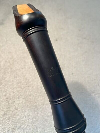 Küng Alto Recorder in F, for Soloist use (Grenadilla Meisterstueck), vintage