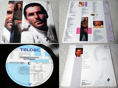 Thomas Anders - Different 1989 Ger LP ex-Modern Talking Electonic Pop EXC+ Cond