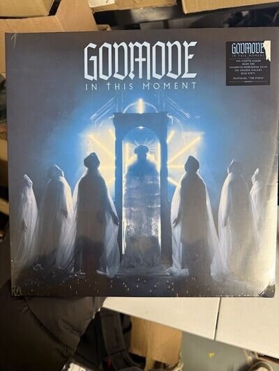 In This Moment : GODMODE (Blue Vinyl) 12" Album - New & Sealed - Dented Corner