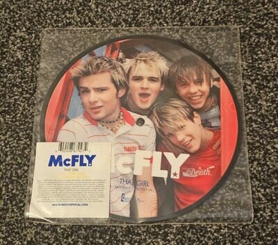 McFly - That Girl - 7” Picture Disc Vinyl (2004)