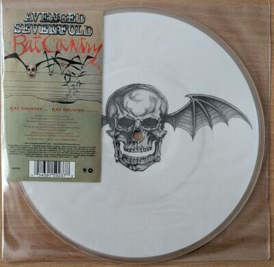 AVENGED SEVENFOLD bat country 7" PICTURE DISC UNPLAYED FREE POSTAGE A7X