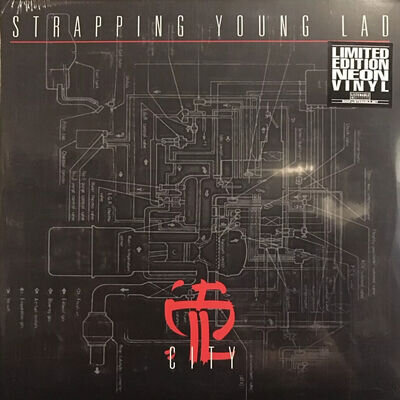 Strapping Young Lad - City 2 x LP COLORED Vinyl Album NEW Devin Townsend Record