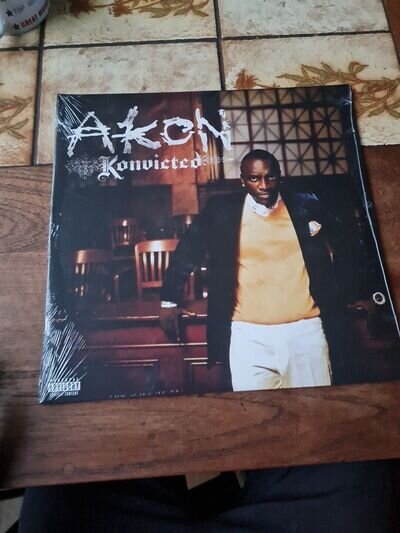 AKON KONVICTED ORIGINAL 2 x VINYL LP NEW SEALED